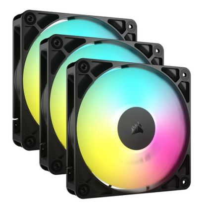 CORSAIR RS120 ARGB, 120mm ARGB Fan, Triple Pack