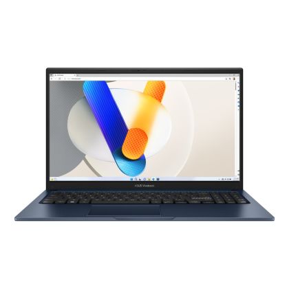 Лаптоп ASUS Vivobook 15 X1504VA-BQ2626 (90NB13Y1-M00ZU0), 15.6" FullHD (1920x1080), Intel® Core™ i3-1315U (10M Cache, 3.30 GHz up to 4.50 GHz, 6 ядра), 16GB DDR4, 512GB SSD M.2, no OS, Blue