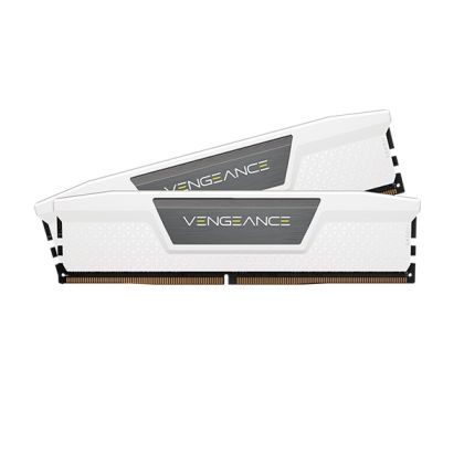 Памет CORSAIR 32GB DDR5 6400MHz (2x16GB) VENGEANCE DDR5 White