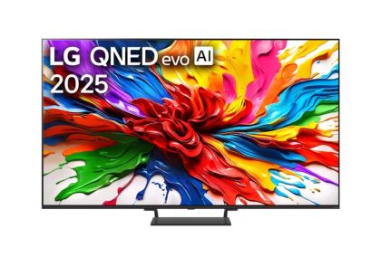 Телевизор 65" LG 65QNED93A6A, 4K UHD QNED MiniLED, SmartTV, webOS 24, 120Hz Native (VRR 165Hz), WiFi 6, Black