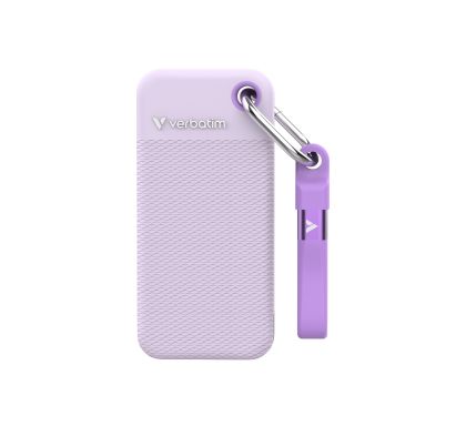 Външно SSD 1TB VERBATIM Pocket SSD, USB 3.2 Gen 2, Purple