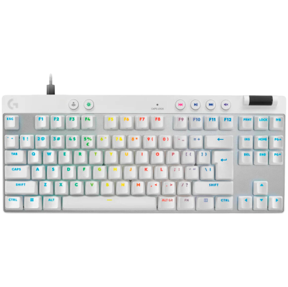 Клавиатура Logitech PRO X TKL RAPID - WHITE - US INT`L - EMEA28i-935