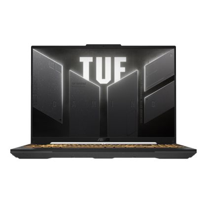 Лаптоп Asus TUF F16  FA607NUG-RL117,AMD Ryzen 7 ( R7 6C H) 16.0  WUXGA(1920X1200) 16:10 Bend+300nits AG,144 Hz,16GB DDR5 4800 Mhz(2*8),512 GB M.2 SSD,RTX 4050 6GB GDDR6,Wi-Fi 6(802.11ax),Backlit Chiclet Keyboard 1-Zone RGB, no OS, Mecha Gray