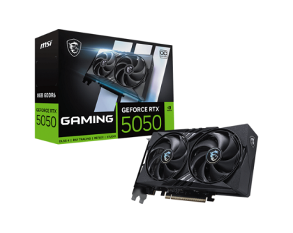 Видео карта MSI GeForce RTX 5050 8G GAMING OC, 8GB GDDR6, 128-bit, HDMI, 3xDP