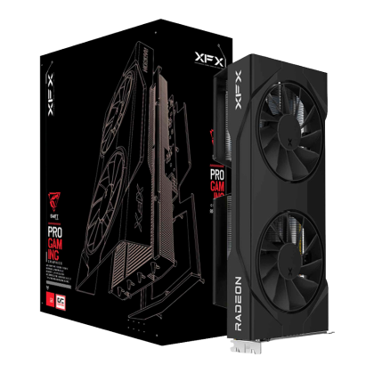 Видео карта XFX Swift AMD Radeon RX 9060 Gaming Edition 8GB, 8GB GDDR6, 128bit, HDMI, 2xDP