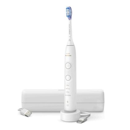 Ел. четки за зъби PHILIPS HX7420/01 Sonicare Series 7100, 4 режима за четкане, 3 степени на интензивност, Визуален сензор за натиск, Bluetooth 4.0, Калъф за зареждане при пътуване, Бял