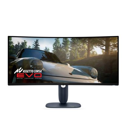 Монитор DELL Alienware AW3425DW, 34.2" QD-OLED Curved 1800R, UWQHD (3440x1440) 240Hz, 21:9, 0.03ms, 1000cd/m2, 1.5M:1, NVIDIA G-SYNC Compatible, AMD FreeSync™ Premium Pro, 2xHDMI, DP, USB, Black