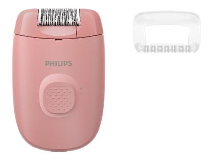 Епилатор PHILIPS BRE227/00 Series 2000, За крака и тяло, 1 настройка на скоростта, Миеща се епилираща глава