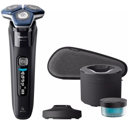 Самобpcъсначка PHILIPS S7886/58 Series 7000, За мокро и сухо бръснене, Ножчета SteelPrecision, Калъф за съхранение, Система за почистване