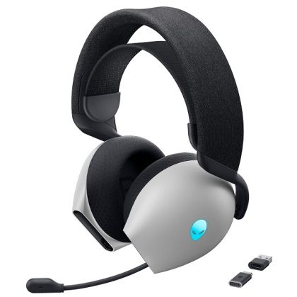 Gaming Headset Dell Alienware Tri-Mode Wireless AW725H Lunar Light
