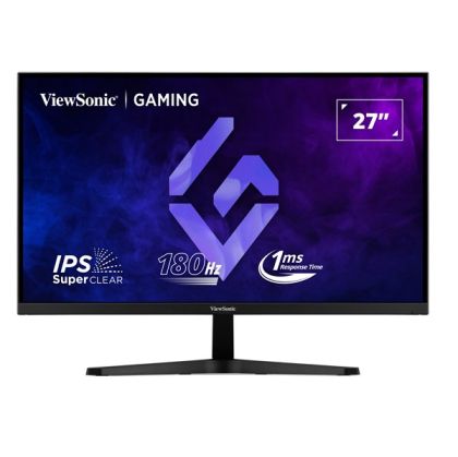 Монитор VIEWSONIC VX27G1-HD, 27" IPS, FullHD (1920x1080) 180Hz, 16:9, 16:9, 1ms, 300 cd/m², 1000:1, NVIDIA G-Sync, 2xHDMI, DP, Black