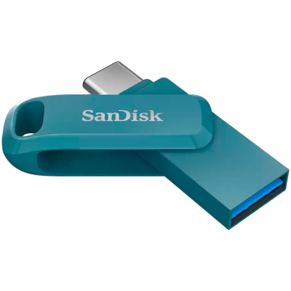 USB памет 64GB SANDISK Ultra Dual Drive Go USB Type- C, USB 3.2 Gen 1/USB Type-C, up to 150MB/s, Navagio Bay
