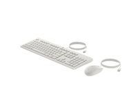 HP 225 Wired Mouse and Keyboard Combo G2 Cashmere White ENG