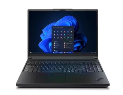 Лаптоп Lenovo ThinkPad P16 G3 Intel Core Ultra 9 275HX, 24C (up to 5.4GHz, 36MB), 64GB(32+32) DDR5-5600, 2TB SSD, 16" WUXGA (1920x1200) IPS AG, NVIDIA RTX PRO 1000/8GB, 5MP&IR Cam, Color Calibration, Backlit KB, WLAN, BT, Win11Pro, 3Y Premier