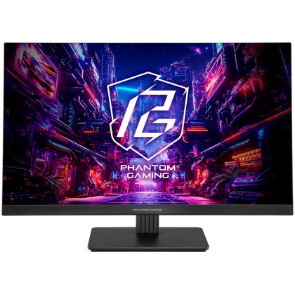 Монитор ASROCK PG27FFT1B, 27" IPS, FullHD (1920x1080) 180Hz, 16:9, 1ms, 1000:1, 450 cd/m2, AMD FreeSync, Speaker 2x2W, 2xHDMI, DP, Black