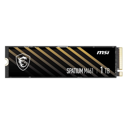 SSD 1TB MSI SPATIUM M461, M.2 2280, PCIe Gen4x4, NVMe 1.4, 3D NAND -  S78-440L1D0-P83