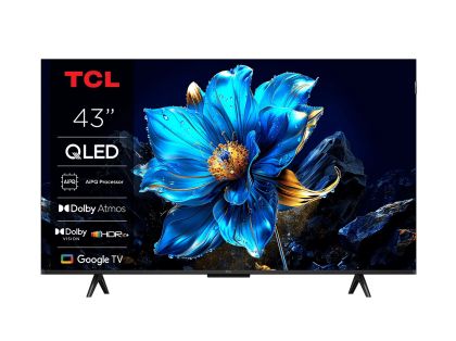 Телевизор 43" TCL 43P7K QLED 4K TV, Google  Smart TV , Dolby Atmos