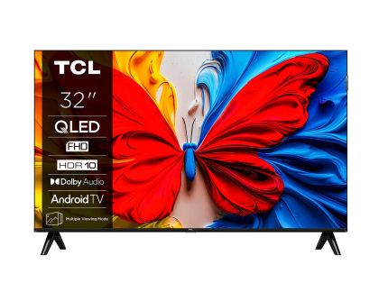 Телевизор 32" TCL 32S5K HD QLED Google TV