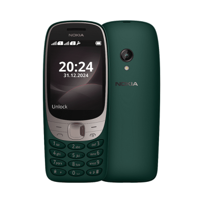 Мобилен телефон NOKIA 6310 (2025), DualSIM, Green