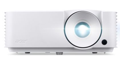 Мултимедиен проектор Acer Projector Vero XL2521, DLP, Laser, Full HD (1920x1080), 4000 ANSI Lumens, 50,000:1, 1.1x, Dynamic Black, HDMI 2.0 x 2 (HDCP 2.2), DC Out (5V/1.5A, USB-A), RS232, Speaker 15W, Laser lifespan up to 30,000h, 2.9 kg, Bag, White