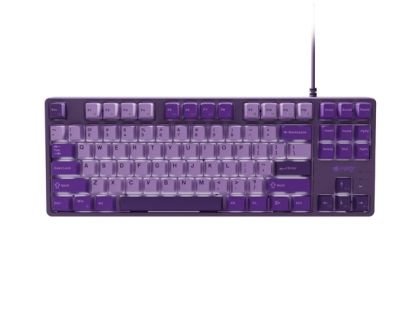 Геймърска клавиатура FURY Kanabo K2 (NFU-2351), Wired, Mechanical Linear Switch, White backlight, US layout, USB, Violet