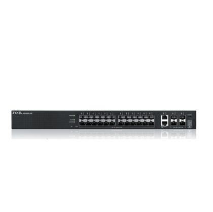 Комутатор ZyXEL XGS2220-30F, L3 Access Switch, 24x1G SFP, 2x10mG RJ45, 4x10G SFP+ Uplink, incl. 1 yr NebulaFlex Pro