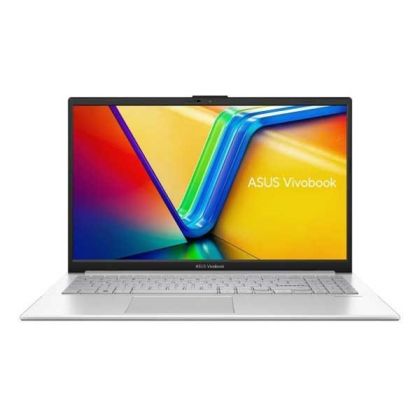 Лаптоп ASUS Vivobook Go 15 E1504FA-BQ2337, 15.6" FullHD (1920x1080) IPS, AMD Ryzen™ 3 7320U (2.4GHz up to 4.1GHz, 4 ядра), 16GB LPDDR5, 512GB SSD M.2, no OS, Cool Silver - 90NB0ZR1-M04190