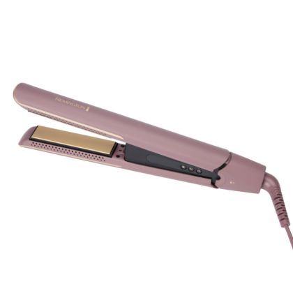 Преса за коса Remington S8930 AIRvive™, 61 W, 5 настройки до 230C, Технология йонен въздух , Лилав/Златист