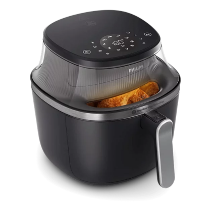 PHILIPS Airfryer Series 3000 7.2l Rapid Air Plus LED Dislpay white
