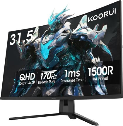 KOORUI 31.5 32E6QC QHD 170HZ