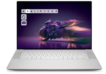 Лаптоп Dell 16 Premium DA16250, Intel Ultra 7 255H (16 Cores, up to 5.1GHz Turbo), 16.3", Non-Touch 2K, 500 nit, IPS, 30-120Hz, 16GB, LPDDR5X, 7467MT/s, integrated, 1TB M.2 SSD, NVIDIA RTX 5050, 8GB GDDR7, FHD IR Cam and Mic, Wi-Fi 7, FPR, Backlit Kb, Win