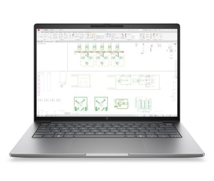 Лаптоп HP ZBook 8 G2i AI 14" Meteor Silver, Ultra 7 356H(up to 4.7Ghz/18MB/16C), 14" AG WUXGA 400nits, 24GB 5600Mhz 1DIMM, 1TB PCIe SSD, WiFi7+BT6, FPR, Smart Card Reader, Nvidia RTX PRO 500 6GB, Backlit Kbd, 8C Batt, Win 11 Pro, 3Y OnSite