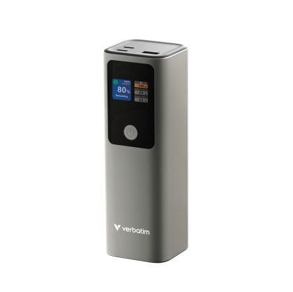 Външна батерия Verbatim Charge 'n' Go Power Bank 27000mAh 183W Grey