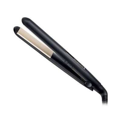 Преса за коса Remington S1510 Ceramic Slim, Турмалин, Керамика, 220ºC, 30-секундно загряване, Черен