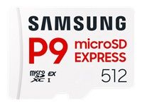 SAMSUNG P9 Express microSD Express Card 512GB 4K UHD NVMe 1.3 800MB/s Read 310MB/s Write Memory card for Nintendo Switch 2