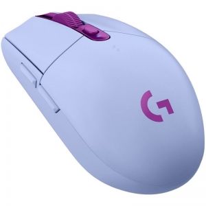 Безжична мишка LOGITECH G305 (910-006022), Wireless, 12000 DPI, 6 бутона, USB, Lilac