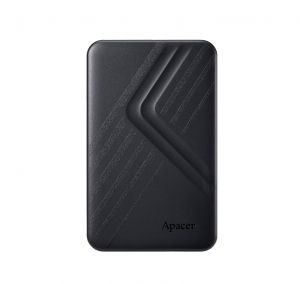 Външен диск 2TB Apacer AC236 (AP2TBAC236B-1), 2.5”, SATA, USB 3.2, Black