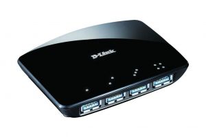USB хъб D-Link DUB-1340 4-Port Superspeed USB 3.0 HUB