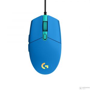 Геймърска мишка LOGITECH G203 LIGHTSYNC (910-005798), RGB LIGHTING, DPI 8000, USB, Blue