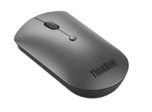 Безжична мишка LENOVO ThinkBook Bluetooth Silent Mouse (4Y50X88824), Bluetooth 5.0, Iron Grey