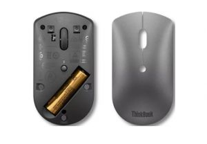 Безжична мишка LENOVO ThinkBook Bluetooth Silent Mouse (4Y50X88824), Bluetooth 5.0, Iron Grey