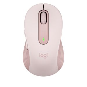 Безжична мишка LOGITECH Signature M650 L (910-006237), Bluetooth Low Energy, 2000DPI, USB Logi Bolt, Rose