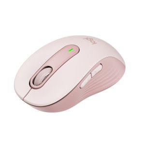 Безжична мишка LOGITECH Signature M650 L (910-006237), Bluetooth Low Energy, 2000DPI, USB Logi Bolt, Rose