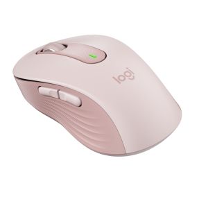 Безжична мишка LOGITECH Signature M650 L (910-006237), Bluetooth Low Energy, 2000DPI, USB Logi Bolt, Rose