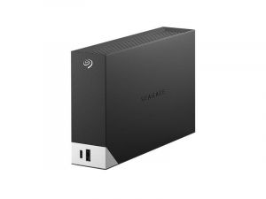 Външен диск 4TB SEAGATE One Touch with Hub, 3.5", USB 3.2, Black - STLC4000400