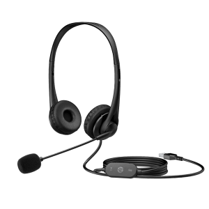 Слушалки HP G2 (428K6AA), Stereo, USB, Black 