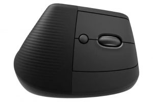 Вертикална безжична мишка LOGITECH Lift Left (910-006474), Wireless/Bluetooth, 4000DPI, USB, Graphite