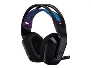 Безжични геймърски слушалки LOGITECH G535 (981-000972), LIGHTSPEED Wireless, 40mm, Black