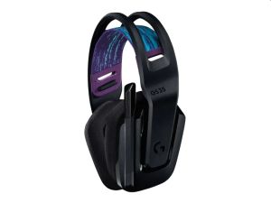Безжични геймърски слушалки LOGITECH G535 (981-000972), LIGHTSPEED Wireless, 40mm, Black