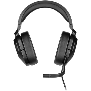Геймърски слушалки CORSAIR HS55 STEREO (CA-9011260-EU), Wired Gaming Headset — Carbon (EU)